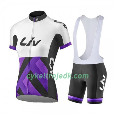 Cykeltøj + Bib Cykelshorts Dame 2017 CCC Liv N001